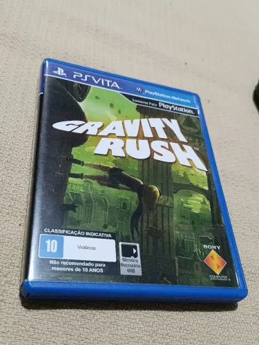 Raro Game Mídia Física Gravity Rush Ps Vita Fat Slim