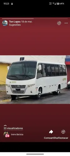 Micro onibus volare W9  Gabinado