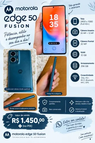 Celular Motorola 50 fusion