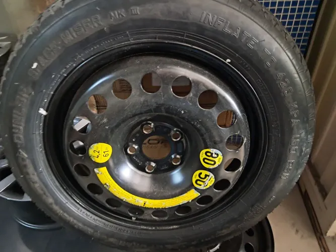 Estepe fino Mercedes com Pneu 155  90 18 5x112
