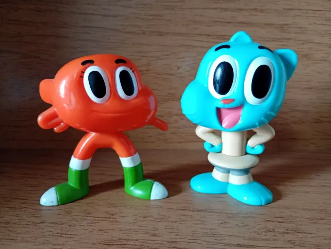 O Incrível Mundo de Gumball Darwin McDonald's Figure Action Brinquedo