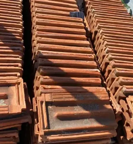 telha de barro usadas