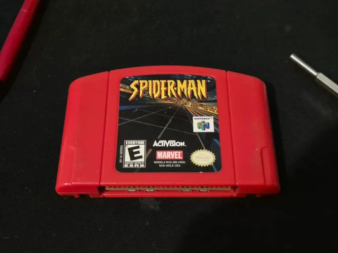 Jogo Spider-Man Nintendo 64 n64