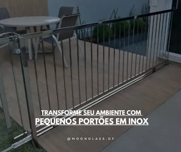 Portões em aço inox que fazem a diferença - qualidade premium