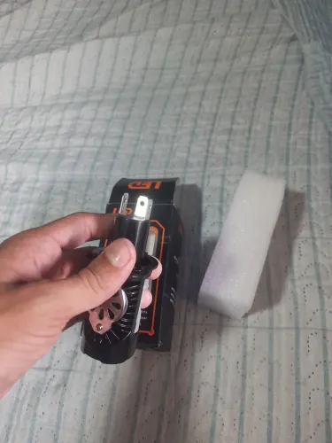 Projetor bi led h4 moto