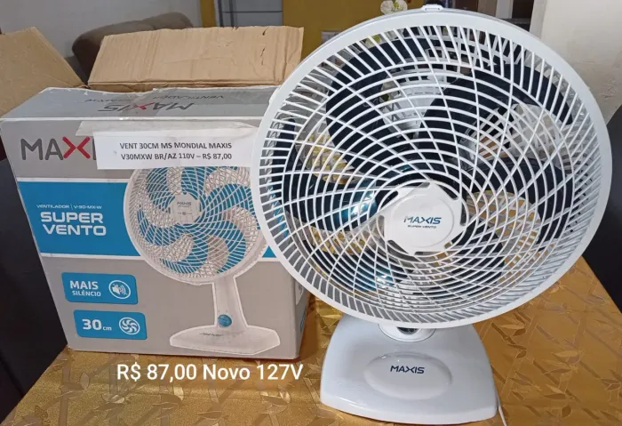 Ventilador Mondial Novo