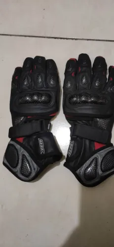 Luva X11 Racer tamanho P em couro