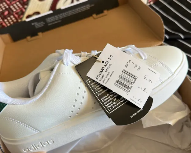 Tênis Adidas Advantage - Tam 39 - Novo - nunca usado