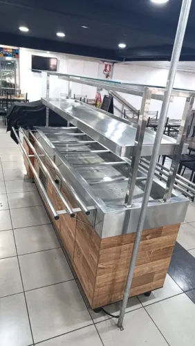RESTAURANTE COMPLETO LINHA QUENTE E FRIO