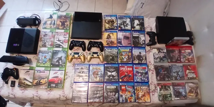 OFERTA? COLEÇÃO DE VIDEOGAME por uma PECHINCHA