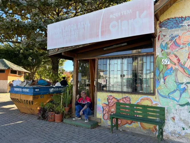 Fachada de comércio - publicidade 
