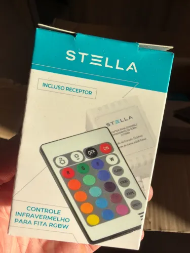 Controle Stella Infravermelho Fitas Rgb Sth6885