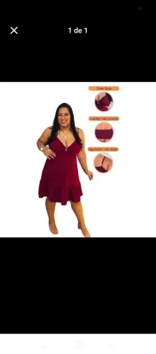 Vestido plus size