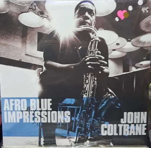 LP IMPORTADO DUPLO JOHN COLTRANE LACRADO - AFRO BLUE IMPRESSIONS