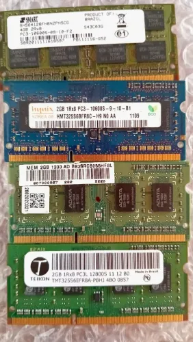 Memória ram de notebook 