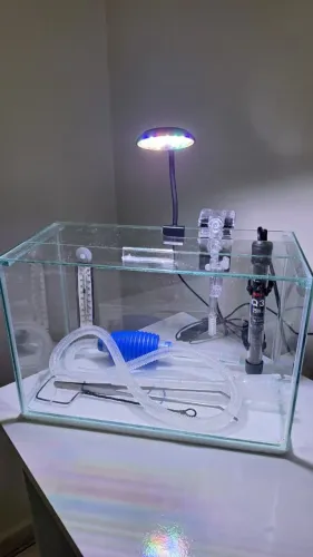 Aquário Completo 12L com Todos Acessórios