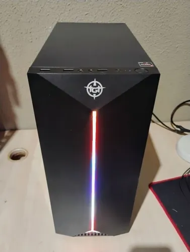 Pc Gamer Ryzen 5, RX 550 4gb NVidia, SSD NVme, 16GB DDR4, Gabinete Gamer