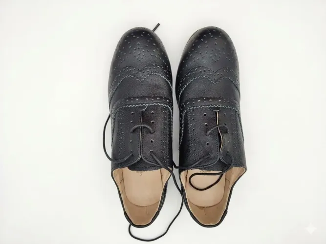 Sapato de sapatear masculino preto número 38