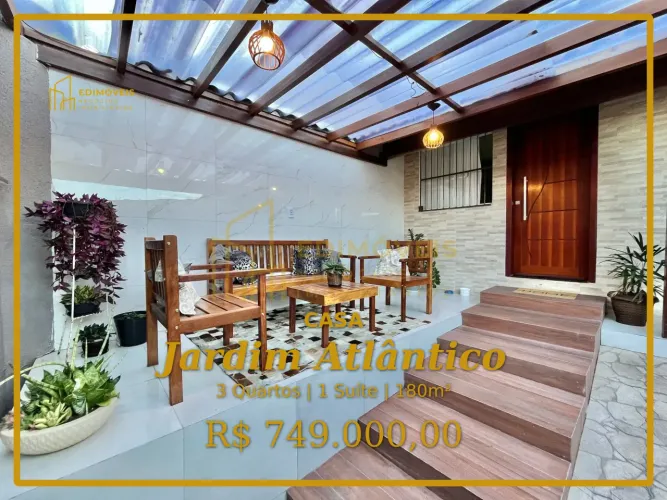 Ideal para Famílias: Casa Linear em Jardim Atlântico, perto de tudo!