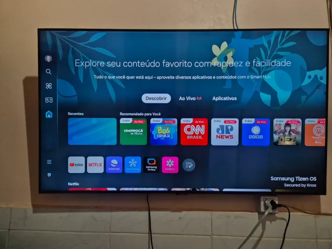 TV SAMSUNG 50 POL - LEIA A DESCRIÇÃO 