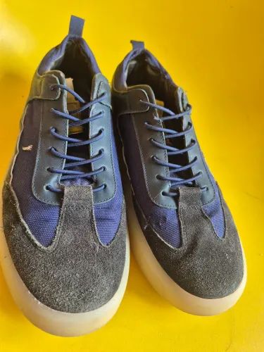 Tênis casual masculino azul marinho estilo Jef