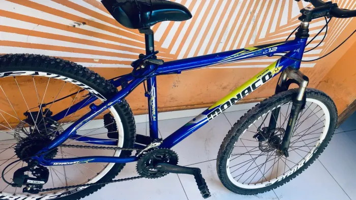 BICICLETA MÔNACO ARO 26 QUADRO ALUMÍNIO