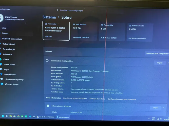 Computador gamer