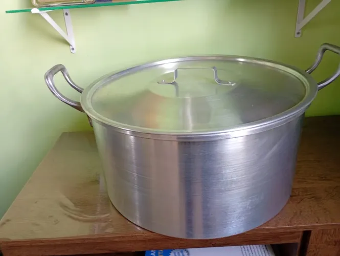 Panela de alumínio para fogão industrial 