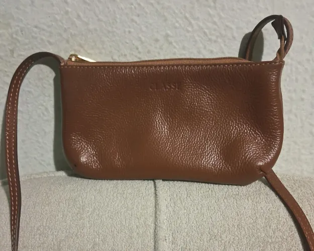 BOLSA CLASSE NOVA COURO LEGITIMO