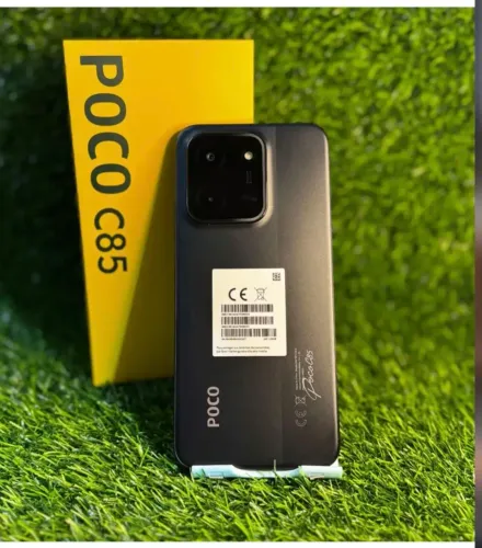 O Queridinho - Barato com NFC Poco C85 128/6 Pretoo - Lacrado (GLOBAL)
