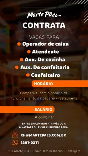 operador de caixa