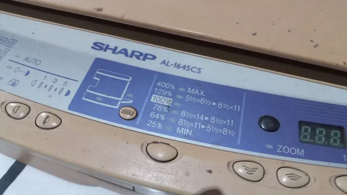 Impressora SHARP AL-1645CS - ERRO H3