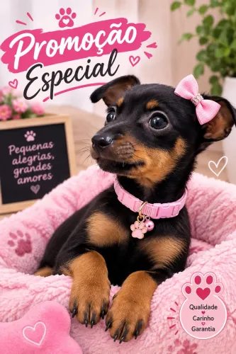 Pinscher casal disponíveis