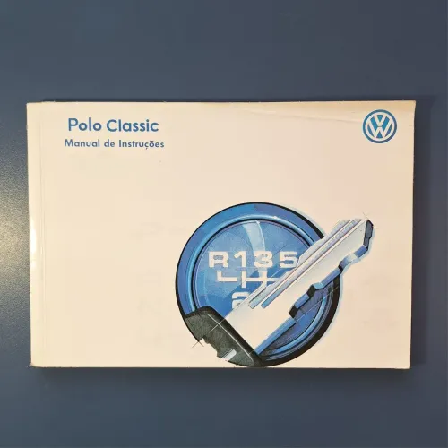 Manual do Polo Classic 1996 e/ou 1997 Original s/ preenchimento