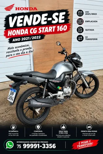 Honda CG 160 Start 2022