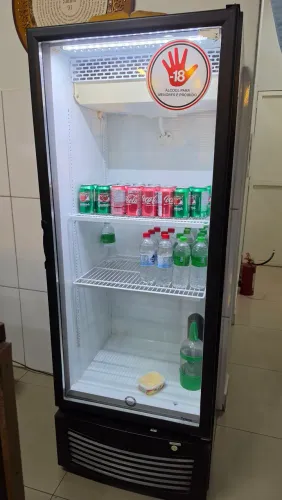 Refrigerador Expositor Fricon 402L Porta de Vidro 220V - Conservador Vertical