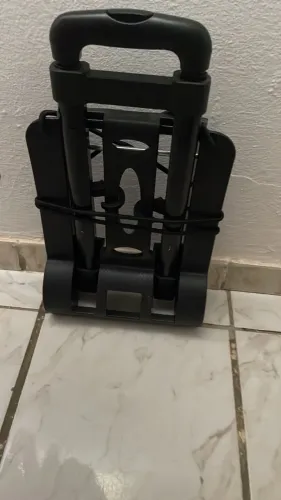 Carrinho dobrável com rodinhas