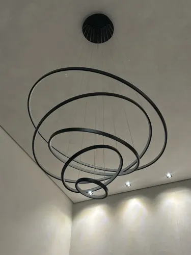 Lustre em anéis