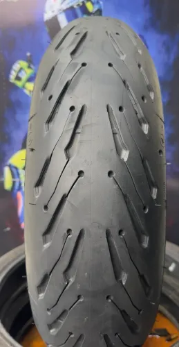  PNEU DE MOTO MICHELIN ROAD5 TRASEIRO 160/60-17 SEMI NOVO