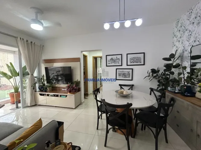 Apartamento à venda 2 quartos varanda lazer Gonzaga Santos/SP