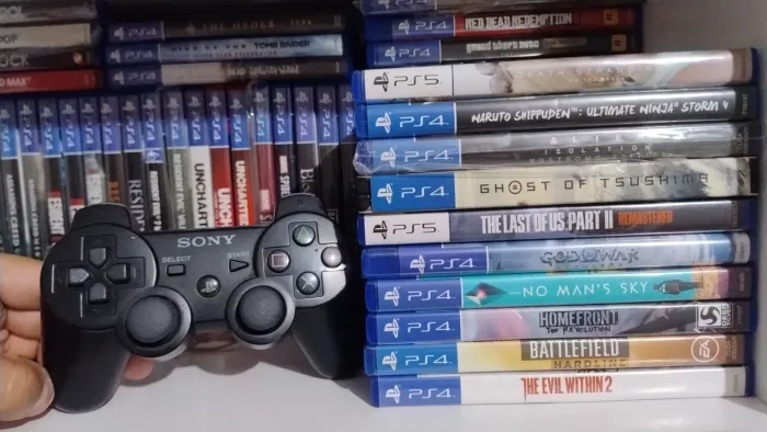 Jogos de PS4/PS5, Controle PS3 