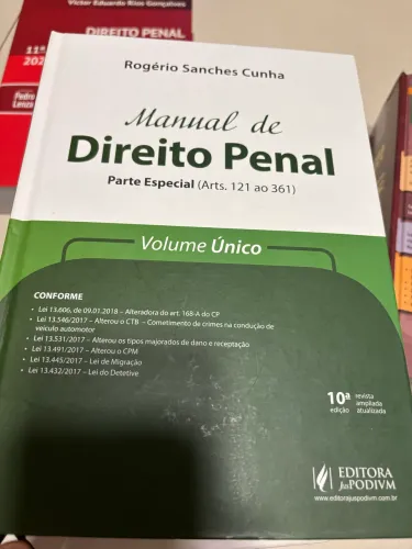 Manual de direito penal parte especial vol único Rogério Sanches Cunha