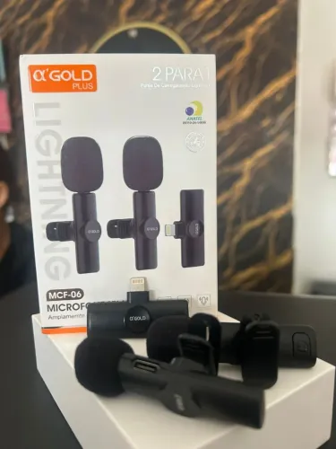Microfone Lapela IOS