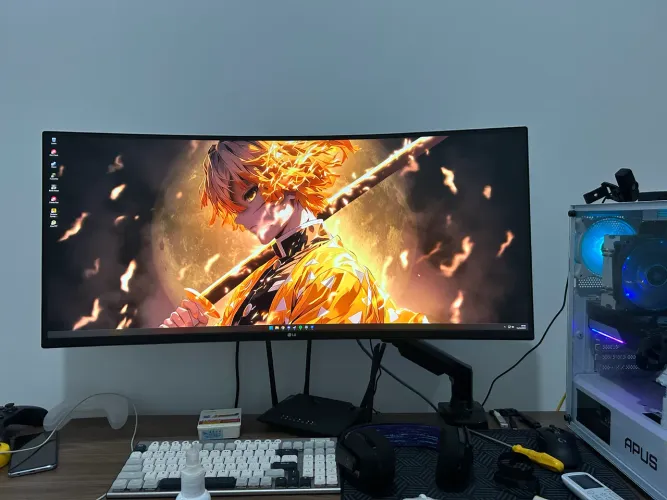 Monitor LG ULTRAGEAR 34 Polegadas QUAD HD UltraWide