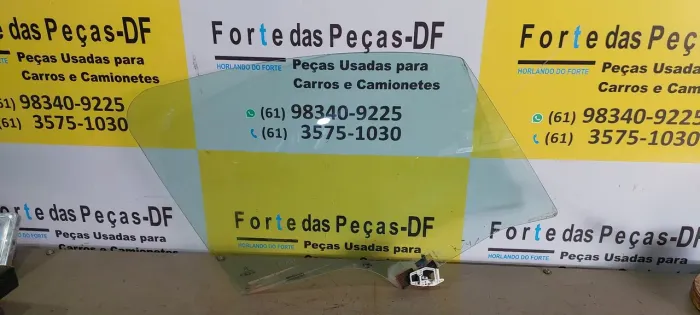 Vidro Da Porta Dianteira Direita Do Citroen C3 2003/12