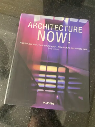 Livro arquitetura, design, engenharia, univesitario: Arquitecture now! Vol.I TASCHEN