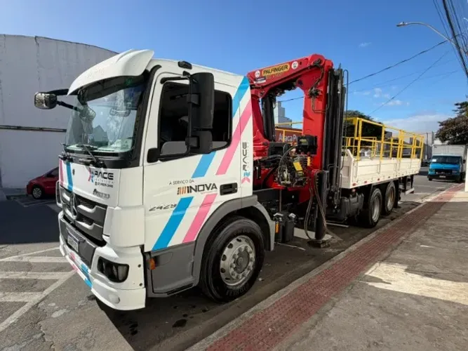 Caminhão Munck Trucado Mercedes Euro 6 Atego 2429
