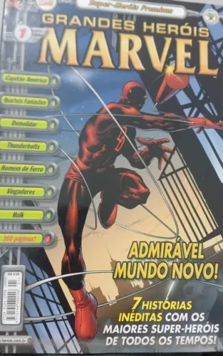 Super-heróis Premium - Grandes Heróis Marvel Número 1
