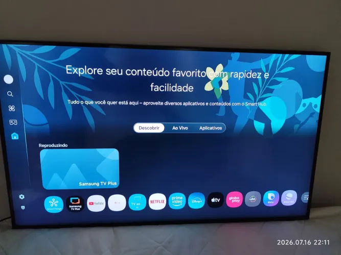 Vendo Smart TV Samsung Crystal UHD 4k, 43 pol