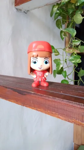 miniatura da boneca Gi Neto da coleção "Os Aventureiros